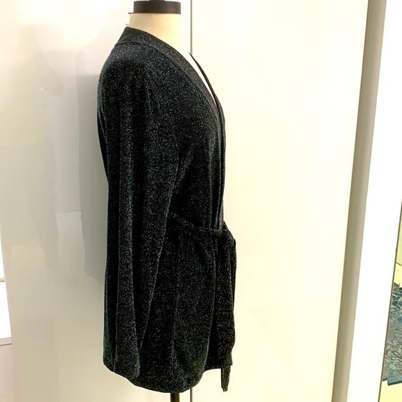 H & M Cardigan/Jacket with Tie Belt NWT size M - Picture 6 of 17